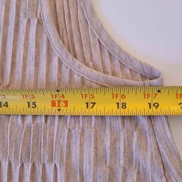 Focus Casual Life Sleeveless Cowl Neck Tunic Blouse Size M - Picture 7 of 9